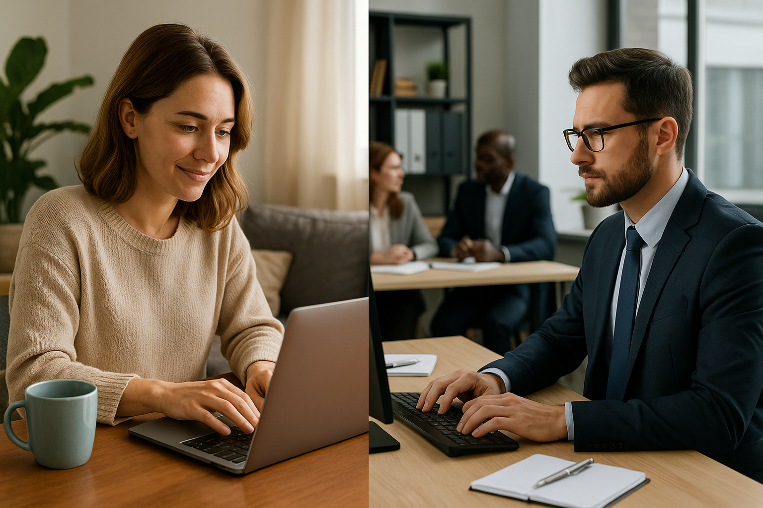 Чому одним людям краще працювати вдома, а іншим — в офісі: наука, психологія і статистика