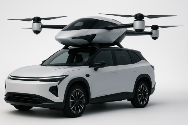 У Китаї запустили перший у світі завод літаючих автомобілів