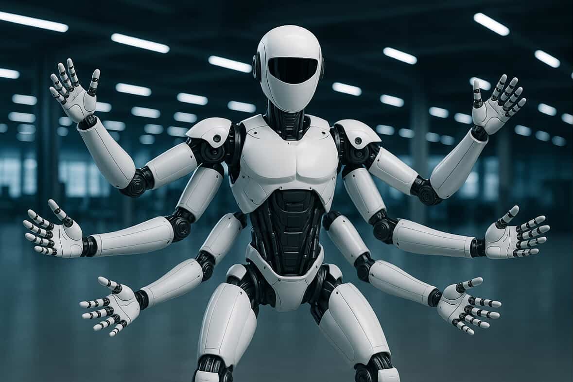 Шестирукий робот Miro U: технологія, що змінює майбутнє виробництва