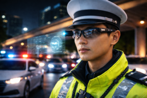 Смарт-окуляри з ШІ замість рацій: як Китай автоматизує дорожній контроль