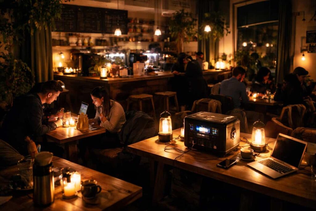 Київські бізнеси стають пунктами незламності: як місто підтримує одне одного під час відключень