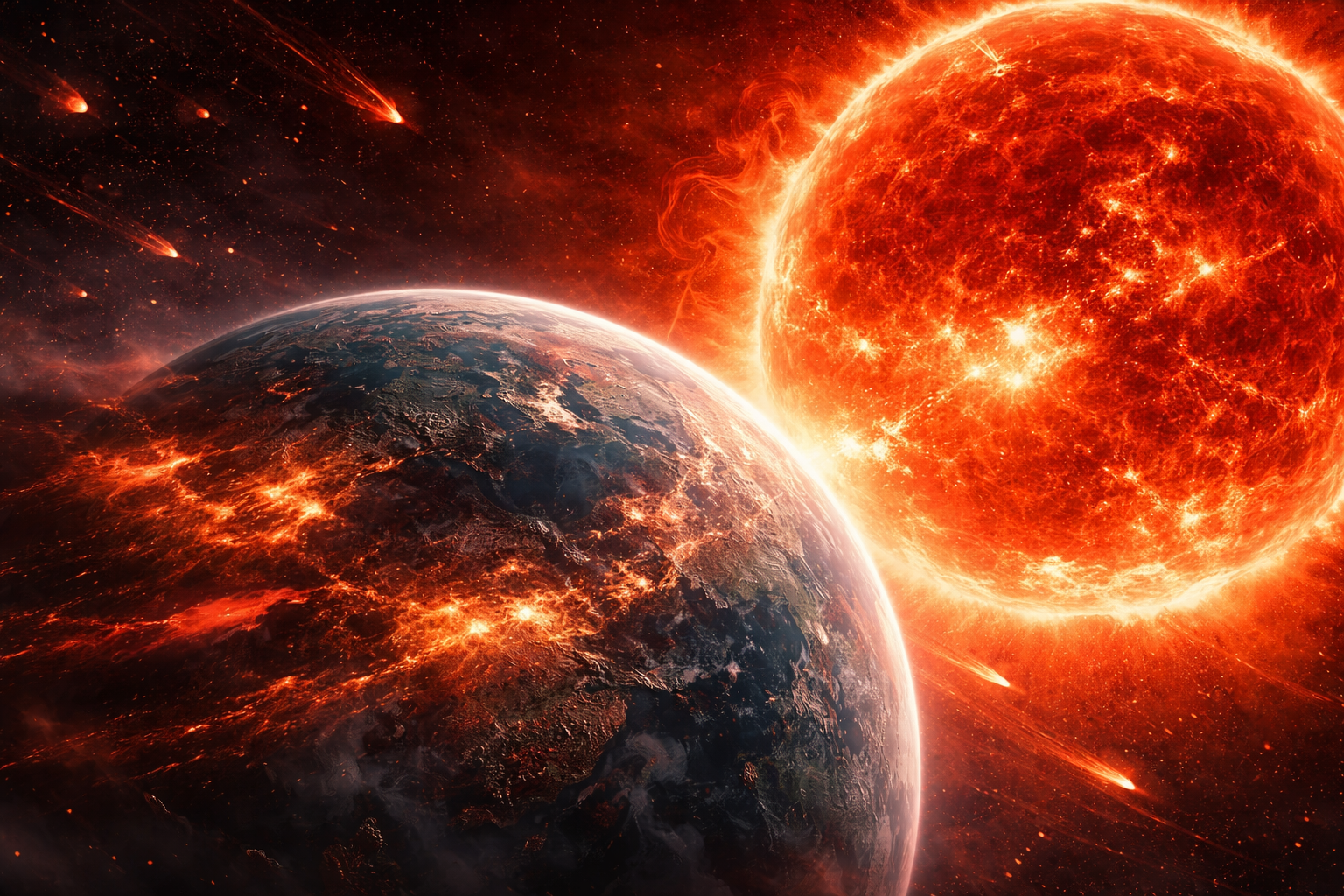 Що станеться із Землею, коли Сонце стане червоним гігантом